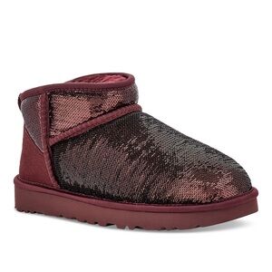 UGG Women's Classic Ultra Mini Mirror Ball Booties